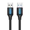 Vention USB 3.0 kabelis CONBI PVC 3m - Juodas