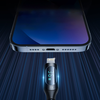 Wozinsky WUCLC1 Lightning – USB-C kabelis 36W 480Mb/s 1m – juodos spalvos