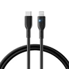 Joyroom Premium Series A13 Lightning / USB-C 20W 2m kabelis – juodos spalvos