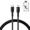 Joyroom Premium Series A13 Lightning / USB-C 20W 2m kabelis – juodos spalvos