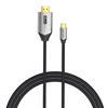 Vention USB-C į HDMI laidas 2 m ventiliacijos CRBBH (juodas)