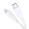 USB-C prie žaibo kabelio Ricomm RLS007CLW 2.1 m