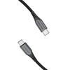 USB-C į USB-C 100 W Vention TAHHD 5A 0.5m USB 3.1 Gen2 4K laidas (pilkas)