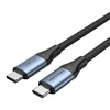 Vention USB-C į USB-C 240 W ventiliacija TAVHF USB 4.0 5A 1m 40Gbps kabelis (pilkas)
