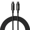 Baseus USB-C USB-C kabelis Tungsten Gold 240W 3m