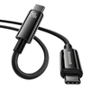 Baseus USB-C USB-C kabelis Tungsten Gold 240W 3m