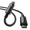 Baseus USB-C USB-C kabelis Tungsten Gold 240W 3m
