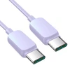 Kabelis S-CC100A14 100 W USB C į USB C Joyroom / 100 W / 1.2 m (violetinė)
