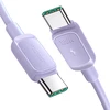 Kabelis S-CC100A14 100 W USB C į USB C Joyroom / 100 W / 1.2 m (violetinė)