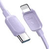 USB kabelis Joyroom (S-CL020A14) „USB-C (Type-C) - Lightning kabelis“ (20W 1.2m) violetinis