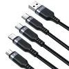 USB kabelis Joyroom S-1T4018A18, 4 in 1, 3.5A / Kabelis 1.2 m (juodas)