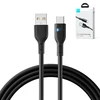 USB KABELAS - USB C 3A 2M JOYROOM S-UC027A13 - Juodas