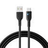 USB KABELAS - USB C 3A 2M JOYROOM S-UC027A13 - Juodas