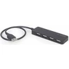 GEMBIRD 4 prievadų USB HUB juodas