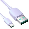 USB kabelis Joyroom (S-AC027A14) type-C (3A) 1.2m violetinis
