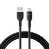 Joyroom Premium Series A13 USB-A / Lightning 2.4A kabelis 2m – juodos spalvos