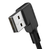 USB prie Lightning kabelis, Mcdodo CA-7300, kampinis, 1.8 m (juodas)