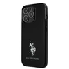 Us Polo Assn US Polo USHCP13LUMHK Apple iPhone 13 Pro / 13 6.1" dėklas telefonui juodos spalvos Horses Logo