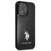 Us Polo Assn US Polo USHCP13LUMHK Apple iPhone 13 Pro / 13 6.1" dėklas telefonui juodos spalvos Horses Logo
