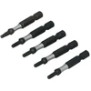 Antgaliai smūginiai TORX 5vnt. Draumet | T15