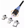 USB kabelis Msonic USB-A - Žaibas 1 m Juodas (MLU651)