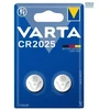 VARTA CR2025 3V ličio monetų baterijos, 2 vnt.