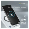 Varta 57909 101 111 nešiojamasis įkroviklis Ličio polimeras (LiPo) 20000 mAh Belaidis įkrovimas Balta