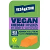 Veganiškas sūris Veganation Cheddar, riekelėmis, 125 g