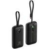 Powerbank Veger K1 (W1188) PD QC3.0 35W 10000 mAh with built-in Typ C cables / Lightning juoda