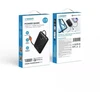 Nešiojamoji baterija „Veger“ 10000 mAh su integruotu laidu USB C QC3.0 PD 2A 22,5W K1C W1189 juodas