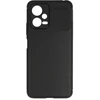 Vennus Carbon Elite dėklas skirtas Xiaomi Redmi Note 12 5G/Poco X5 juodos spalvos