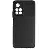 Vennus Carbon Elite dėklas skirtas Xiaomi Redmi Note 11 5G/Note 11S 5G/Poco M4 Pro 5G juodos spalvos