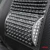 Amio Automobilio sėdynės kilimėlis su karoliukais 98 x 49 cm - juoda
