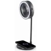 Ventiliatorius Ventilators Gembird Desktop Fan with Lamp and Wireless Charger