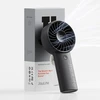Jisulife rankinis ventiliatorius Life4 3600mAh nešiojamas USB ventiliatorius – juodos spalvos