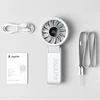 Jisulife rankinis ventiliatorius Life7 5000mAh nešiojamas USB ventiliatorius – pilkos spalvos