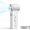 Jisulife rankinis ventiliatorius Life9 5000mAh nešiojamas USB ventiliatorius – pilkos spalvos