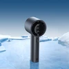 Ventiliatorius Mini dmuchawa Jisulife Handheld Fan Pro1 S 5000mAh FA53PRO przenośny wiatraczek wentylator USB metalowy - tamsiai pilka