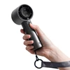 Ventiliatorius Mini dmuchawa Jisulife Handheld Fan Pro1 S 5000mAh FA53PRO przenośny wiatraczek wentylator USB metalowy - tamsiai pilka