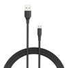 Vention USB 2.0 A kištukas su mikro-B kištuku 2A kabelio anga CTIBC 0.25 m juoda