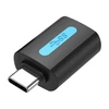 Vention USB adapteris CDUB0, USB-C kištukinis USB 3.0 lizdas (juodas)