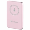 Verbatim Powerbank belaidis `n` Go 15W 5000mAh Wireless Magnetic rožinės spalvos 32243