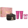 Set Versace Bright Crystal Absolu EDP 90ml + Losjonas kūnui 100ml + Dušo želė 100ml + Cosmetics Bag