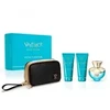 Kvepalų rinkinys moterims  Versace Dylan Torquoise (EDT, 100 ml + kūno losjonas, 100 ml + dušo želė, 100 ml + kosmetinė)