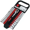 Galvučių komplektas Beast 1/4 colio, 4-13mm, 27 dalys