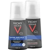 Vichy Homme 24H Ultra-Refreshing Dezodorantas dezodorantas vyrams, 2 x 100 ml
