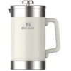Virdulys Stanley The Stay-Hot French Press 1.4L coffee thermos in glossy cream color
