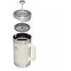 Virdulys Stanley The Stay-Hot French Press 1.4L coffee thermos in glossy cream color