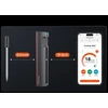 Virtuvinės svarstyklės Wozinsky Meatmeet Pro smart kitchen thermometer with Bluetooth/WiFi app, grill, orkaitė, smoker - juodas