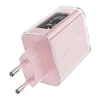 Sieninis įkroviklis Acefast A45, 2x USB-C, 1xUSB-A, 65W PD (rožinė)